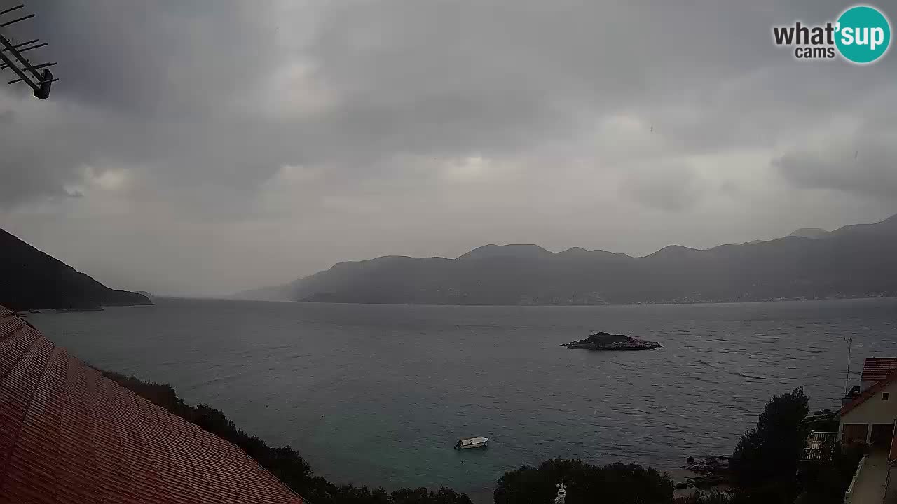 Korčula webcam en direct – Tri Žala Pelješac