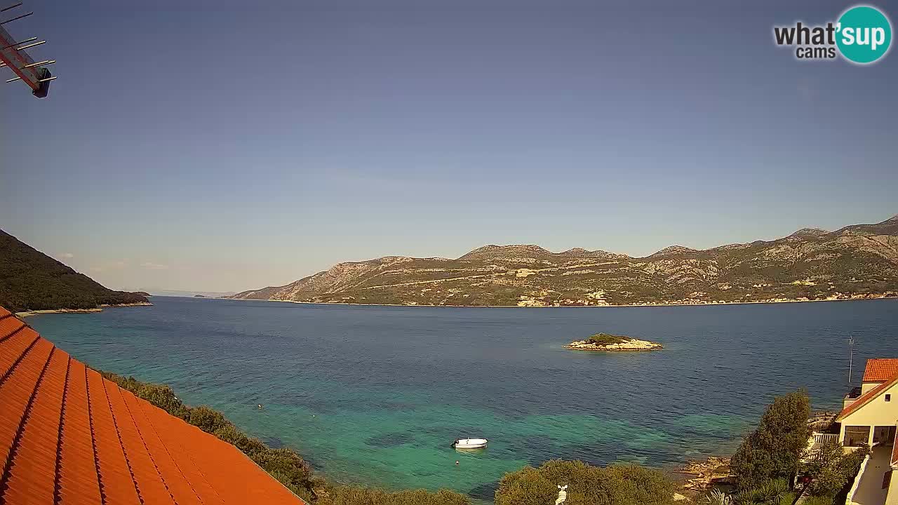 Camera en vivo Korčula – Tri Žala – Pelješac