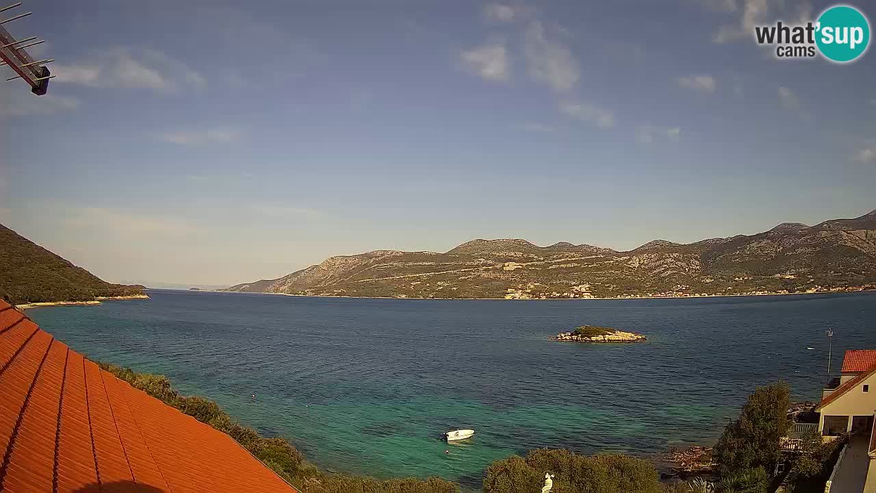 Live-Webcam Korčula Tri Žala – Pelješac