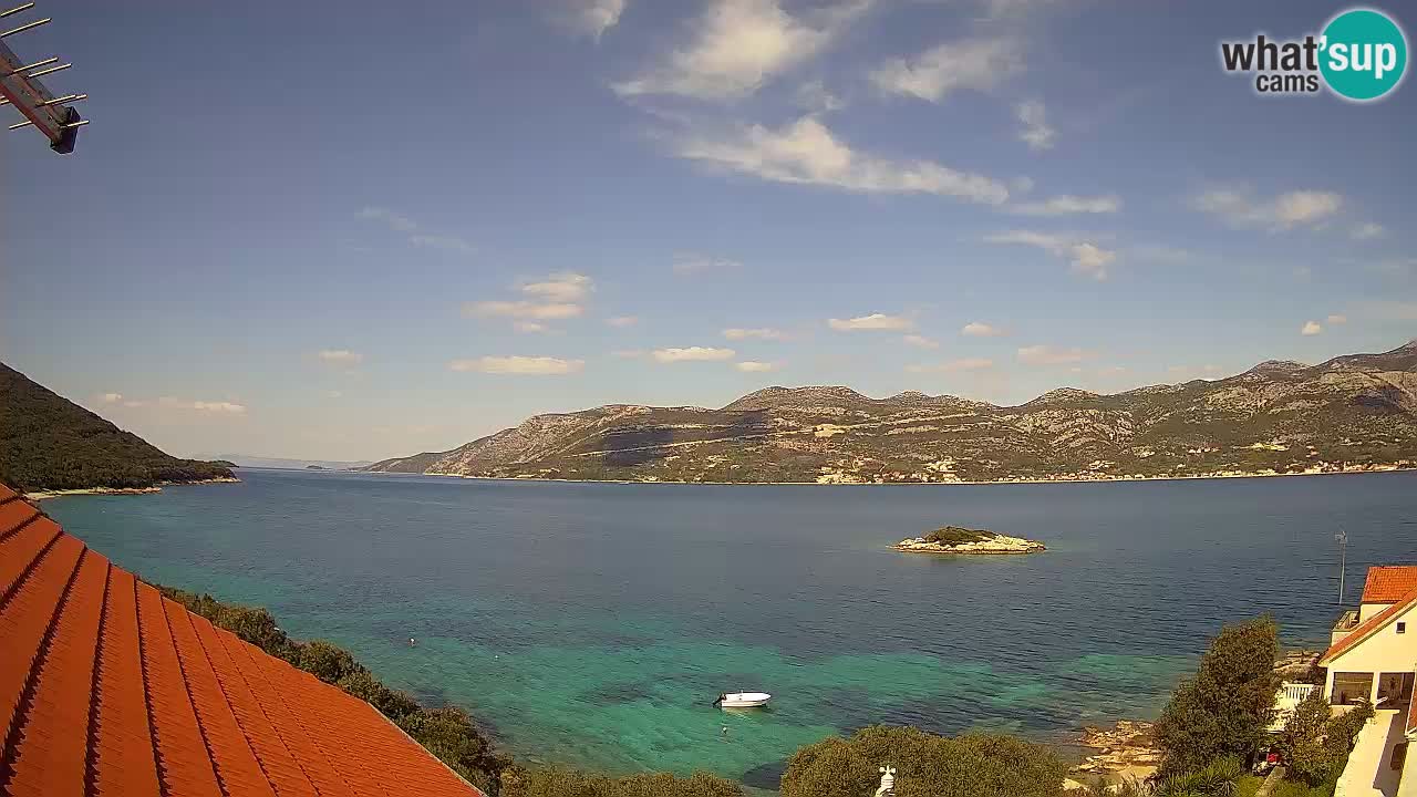 Live-Webcam Korčula Tri Žala – Pelješac