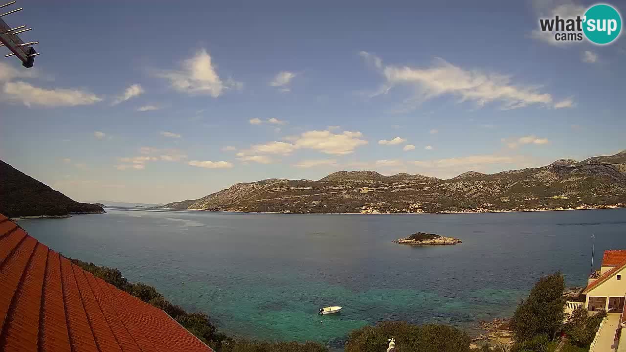 Live-Webcam Korčula Tri Žala – Pelješac