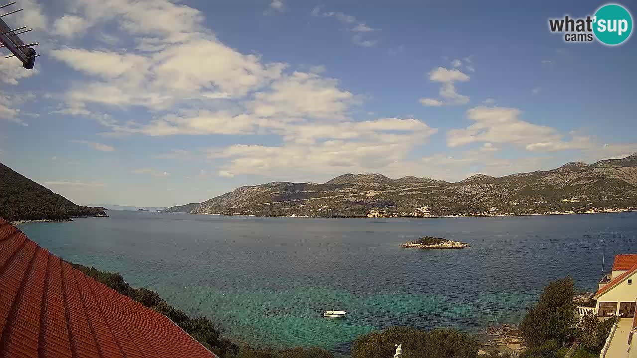 Korčula webcam en direct – Tri Žala Pelješac