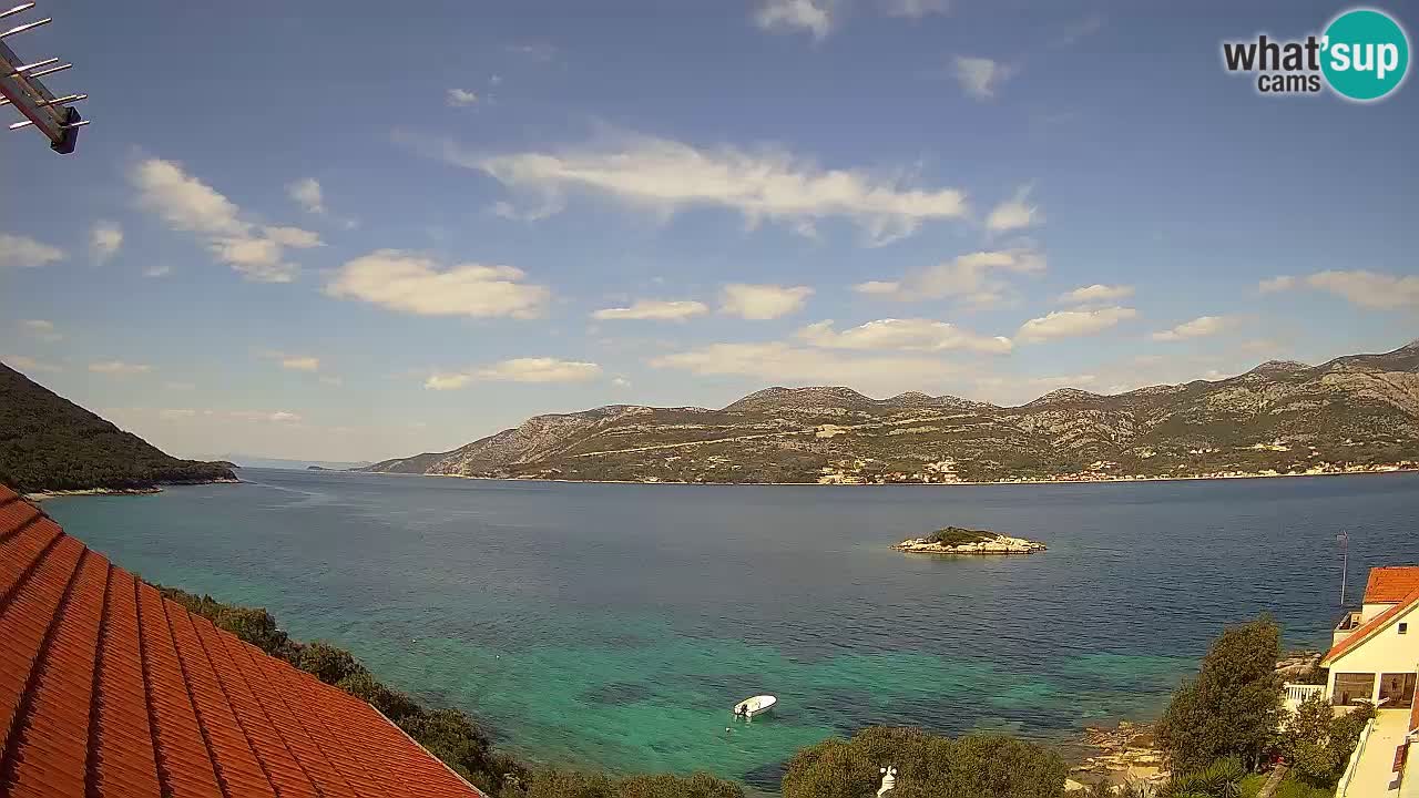 Korčula webcam en direct – Tri Žala Pelješac
