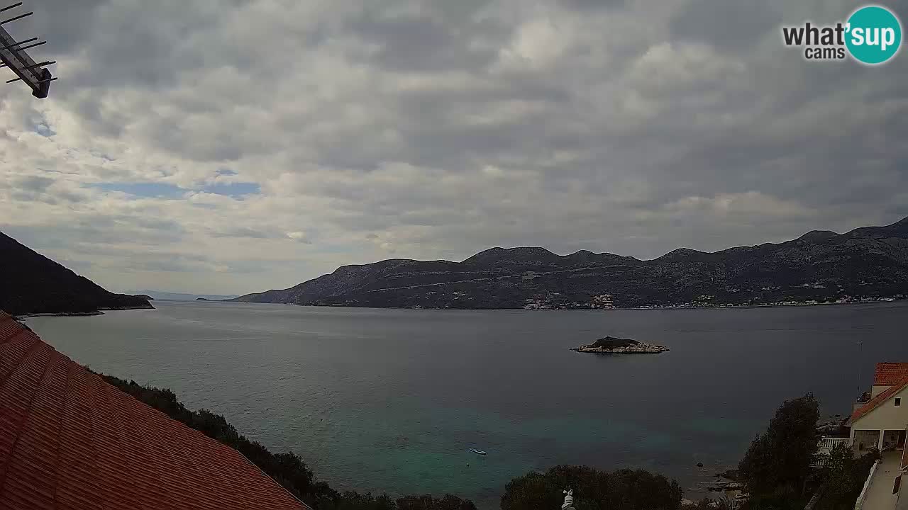 Live Korčula webcam – Tri Žala