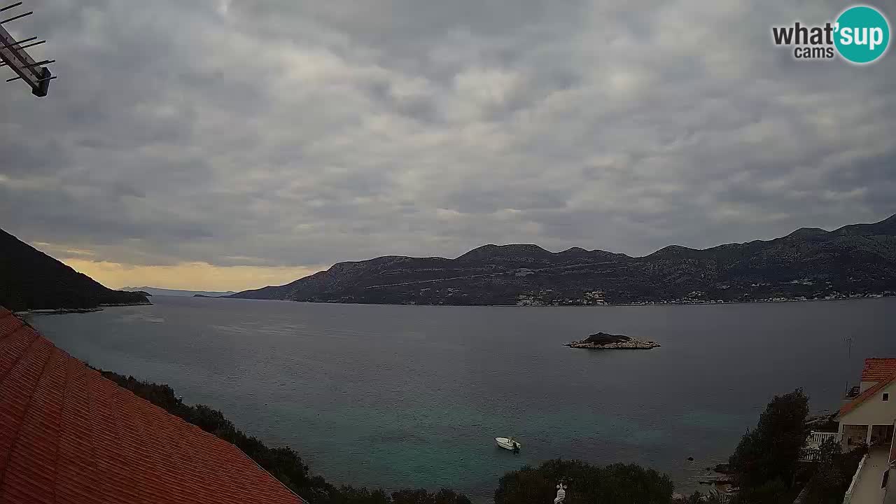 Live-Webcam Korčula Tri Žala – Pelješac