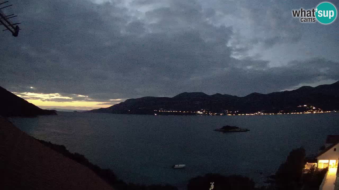 Korčula webcam en direct – Tri Žala Pelješac