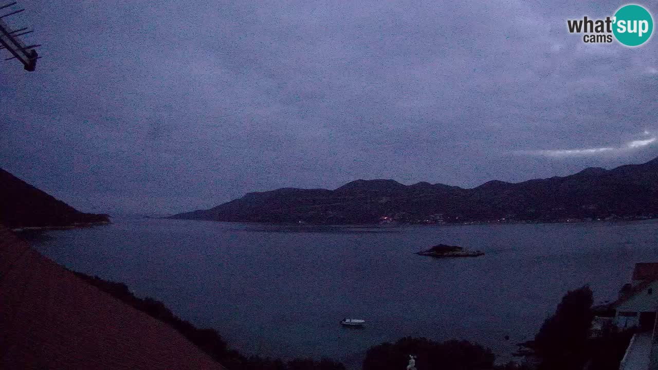 Korčula Web kamera Tri Žala