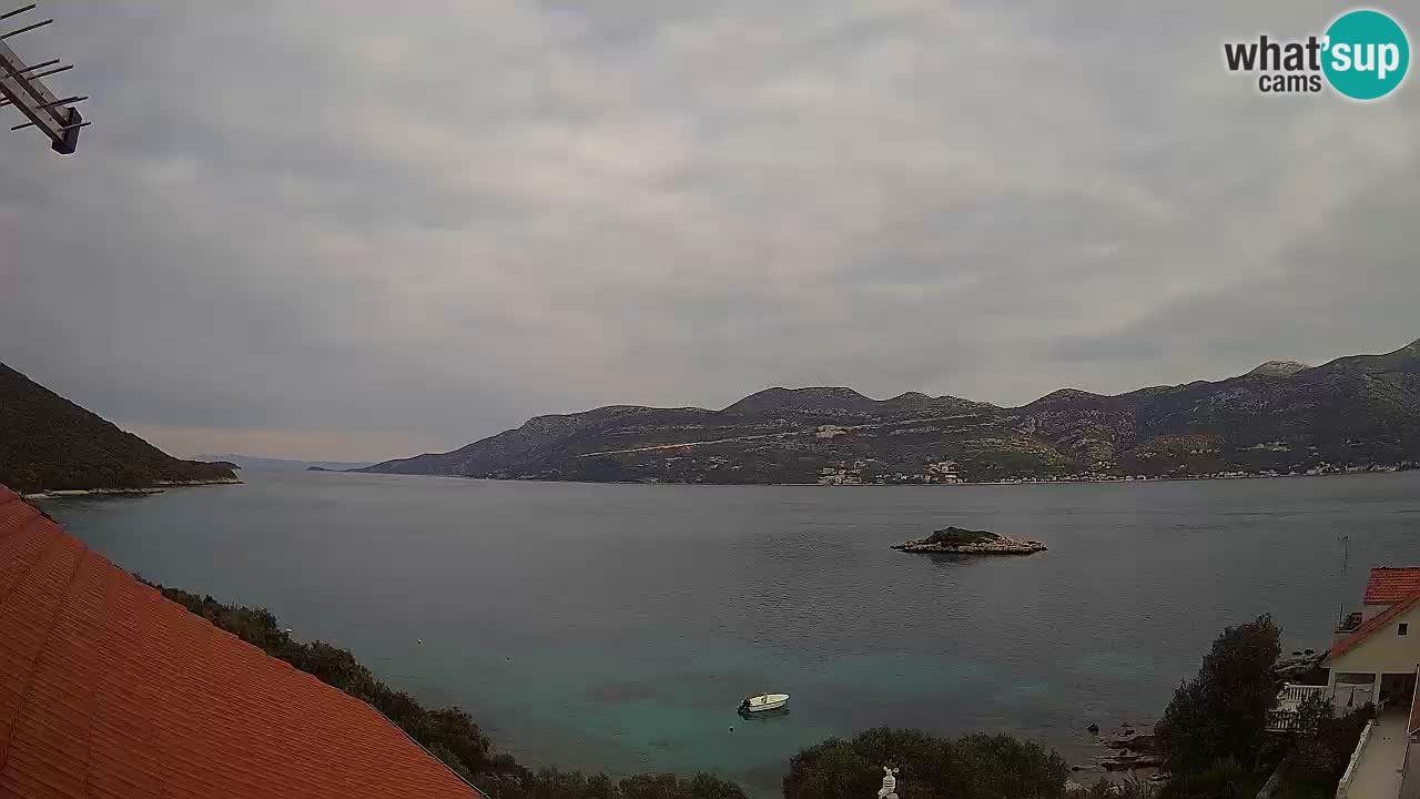 Live-Webcam Korčula Tri Žala – Pelješac