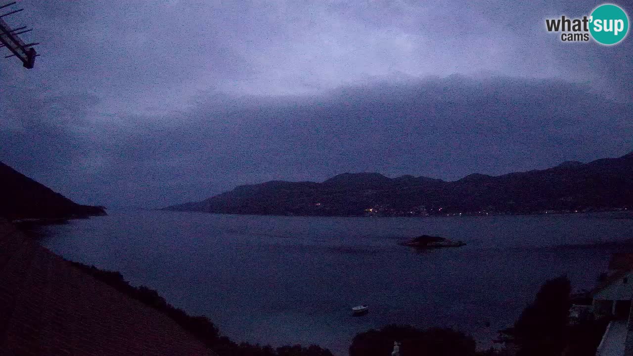 Live-Webcam Korčula Tri Žala – Pelješac