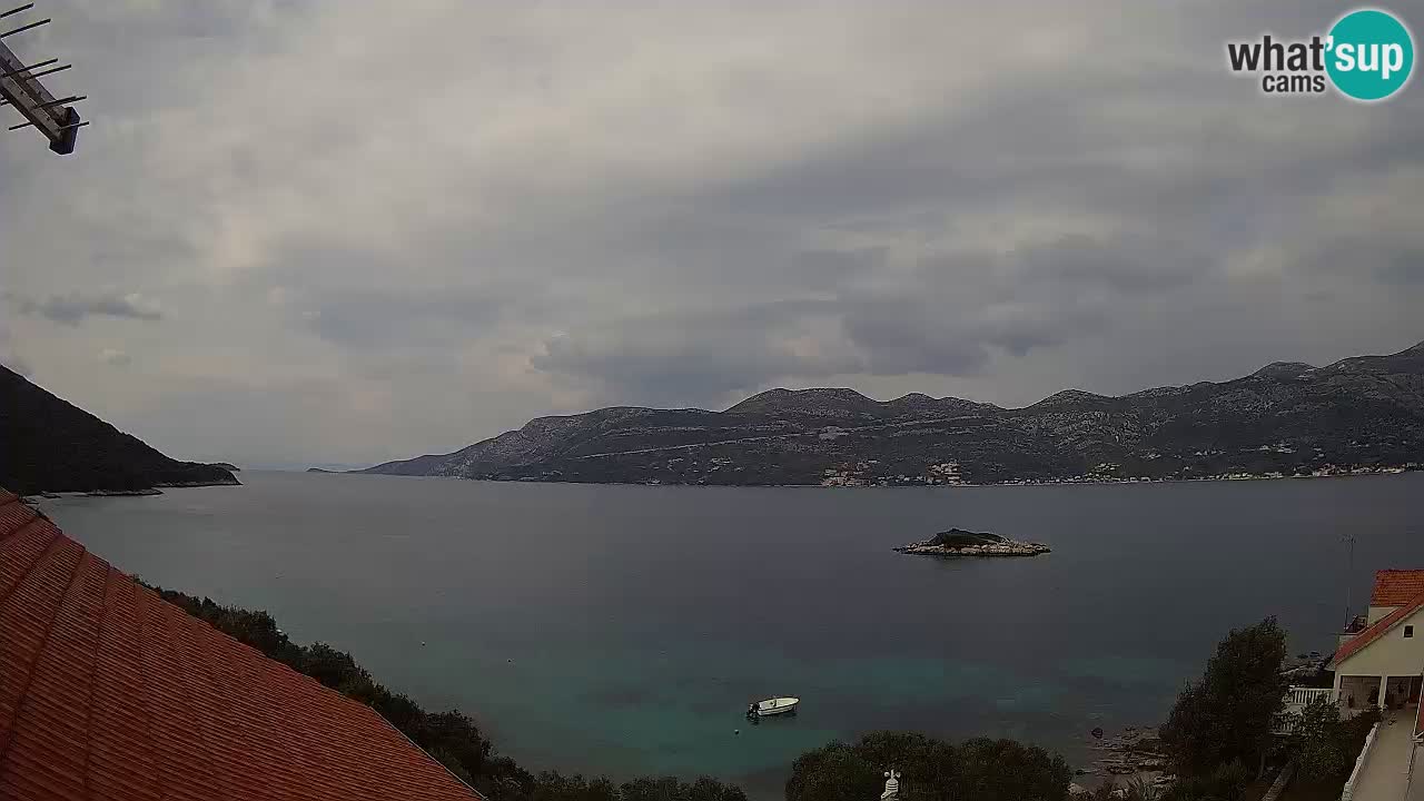 Korčula webcam en direct – Tri Žala Pelješac