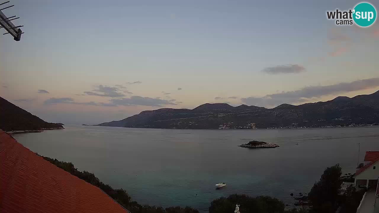 Live Korčula webcam – Tri Žala