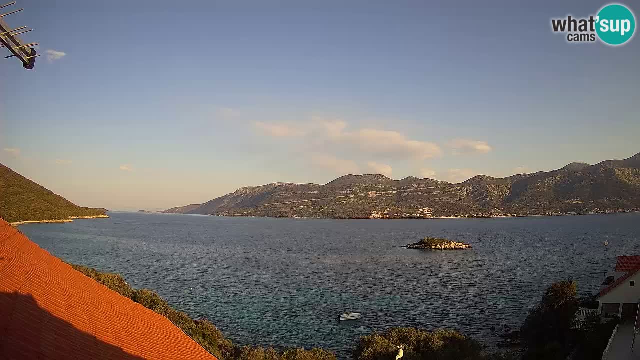 Live Korčula webcam – Tri Žala