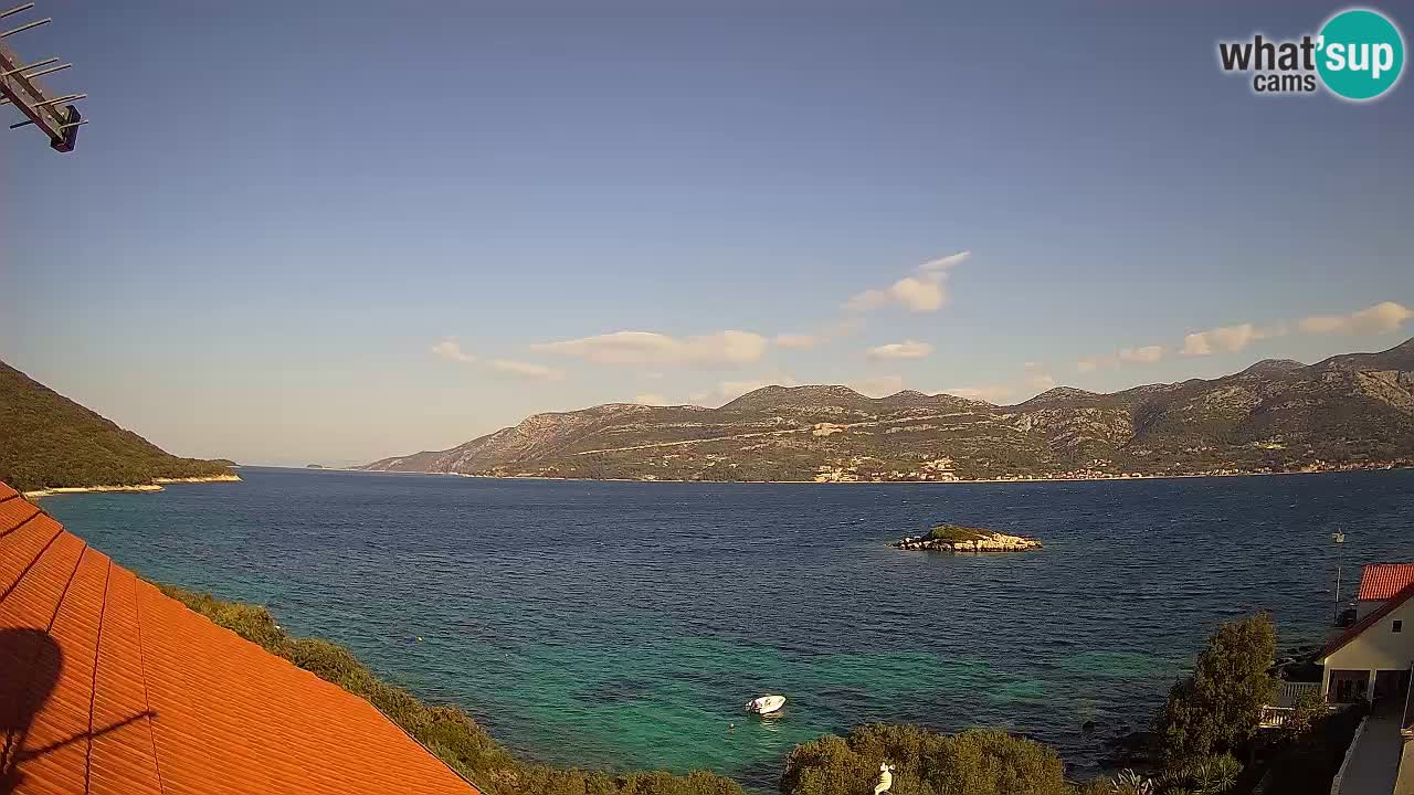 Korčula webcam en direct – Tri Žala Pelješac