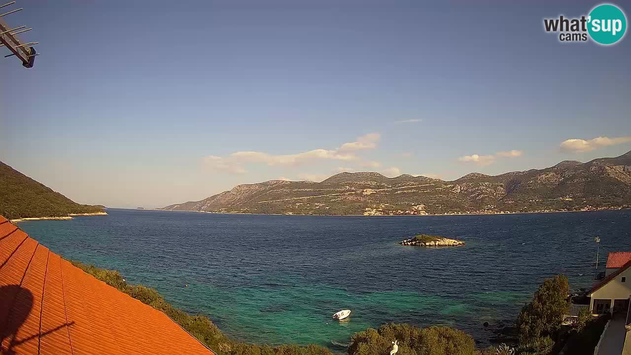 Korčula webcam en direct – Tri Žala Pelješac