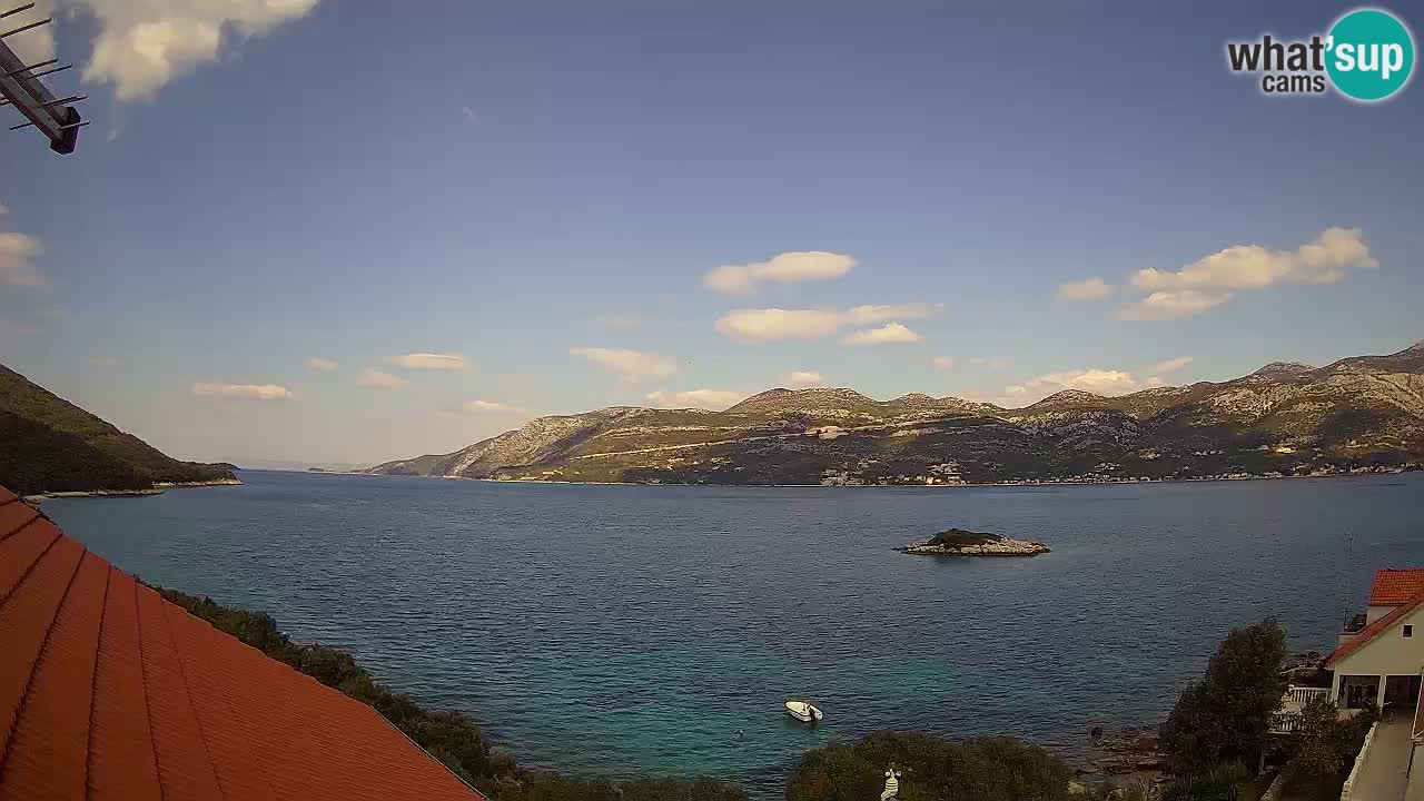 Korčula Web kamera Tri Žala