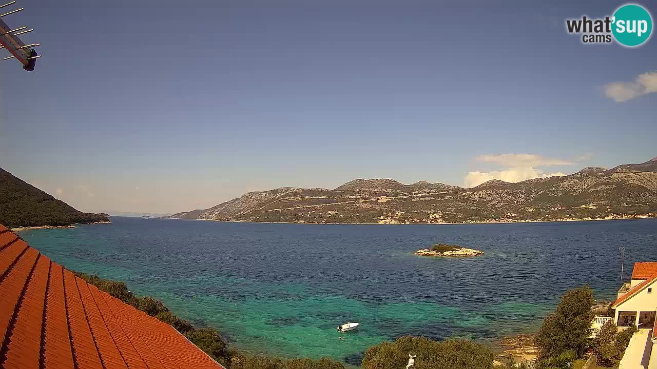 Korčula Web kamera Tri Žala