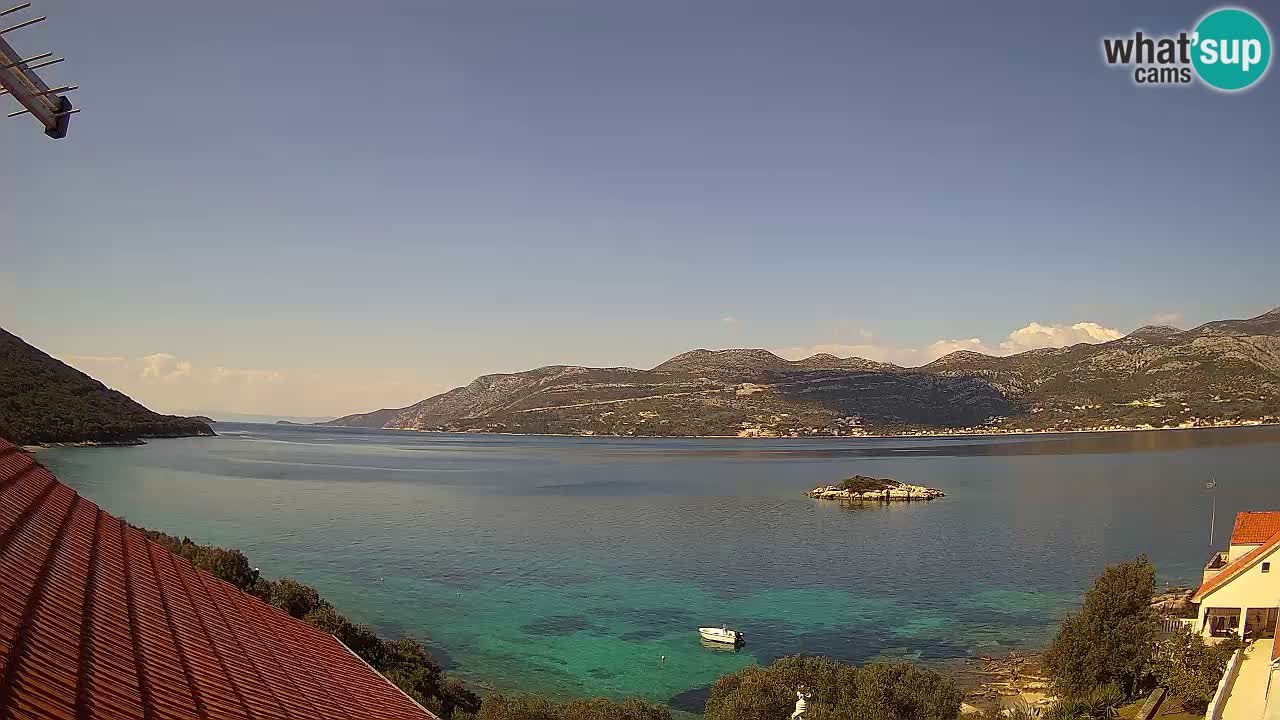 Korčula Web kamera Tri Žala