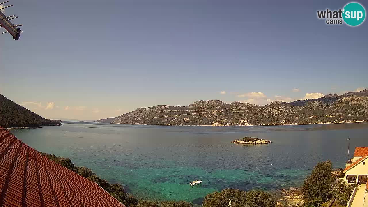 Live Korčula webcam – Tri Žala
