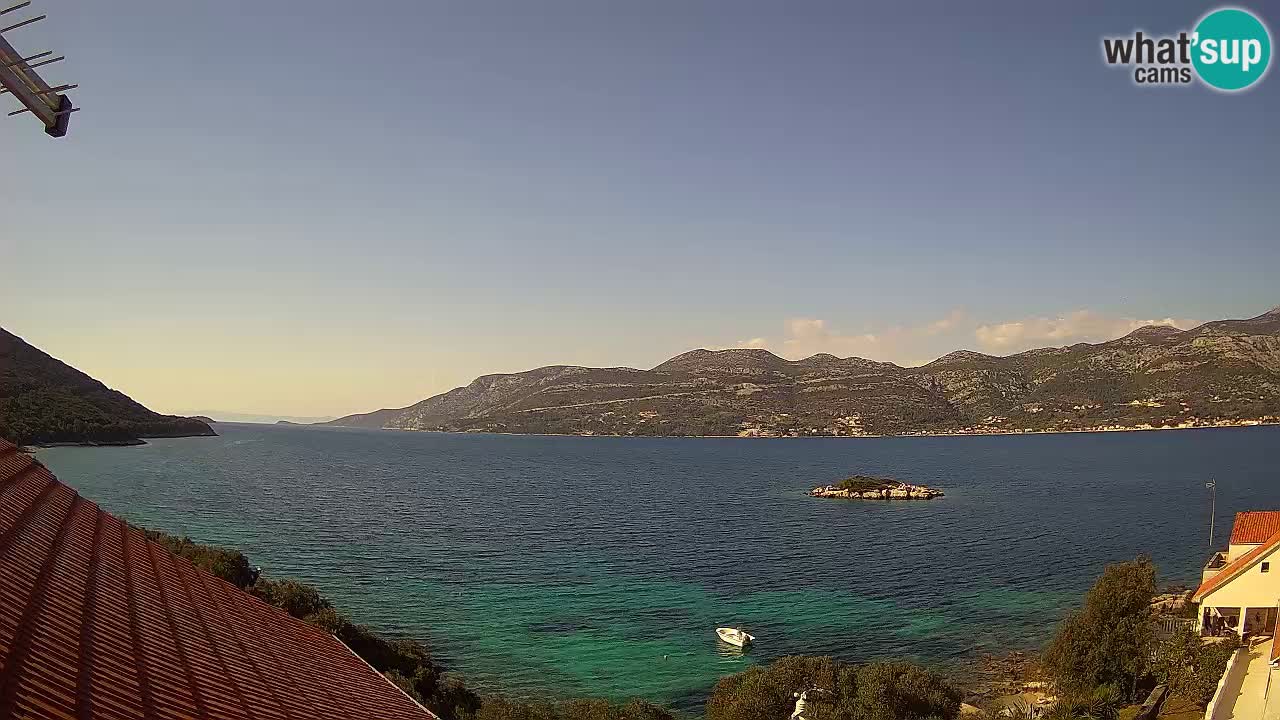 Korčula Web kamera Tri Žala