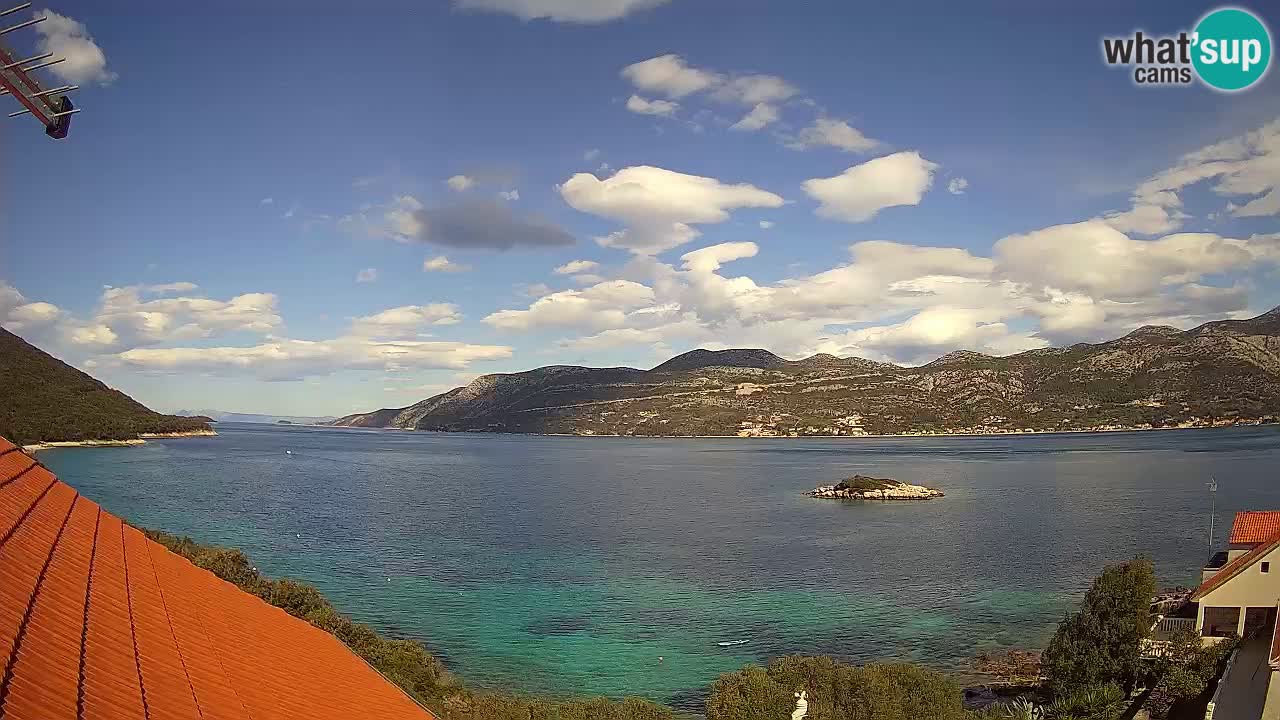 Live Korčula webcam – Tri Žala