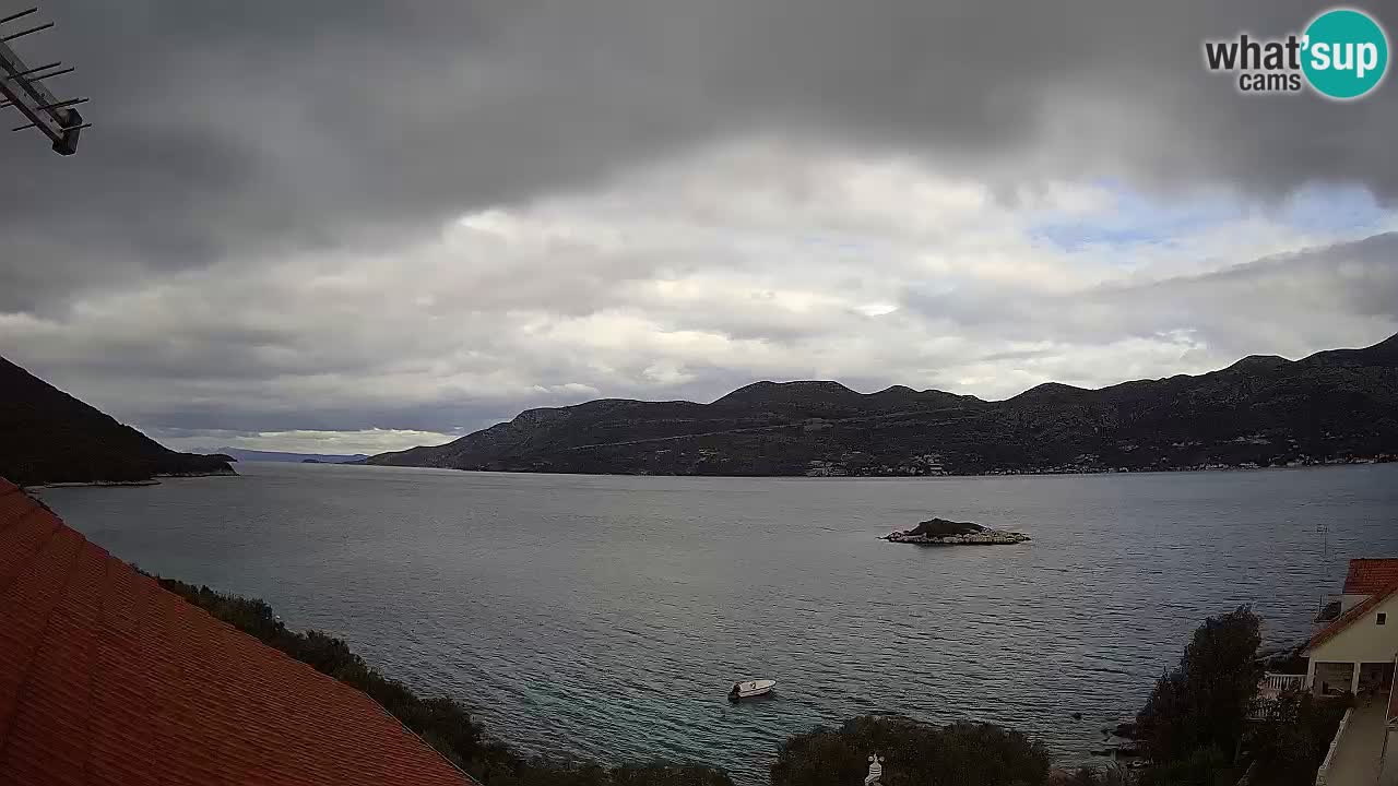 Live Korčula webcam – Tri Žala