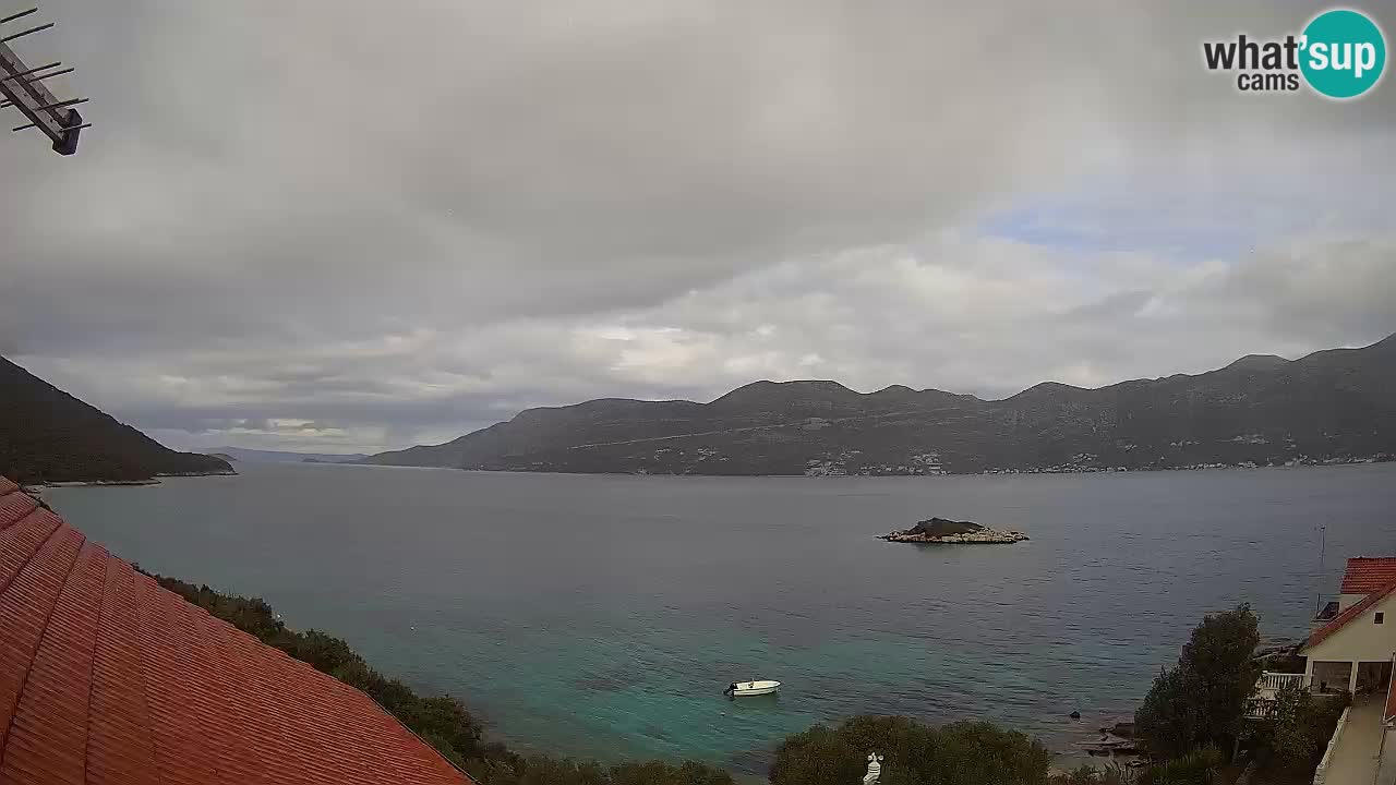 Live Korčula webcam – Tri Žala