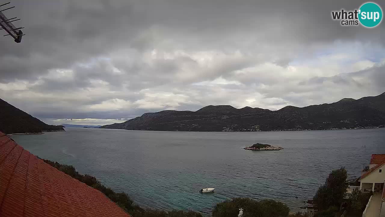 Korčula webcam en direct – Tri Žala Pelješac