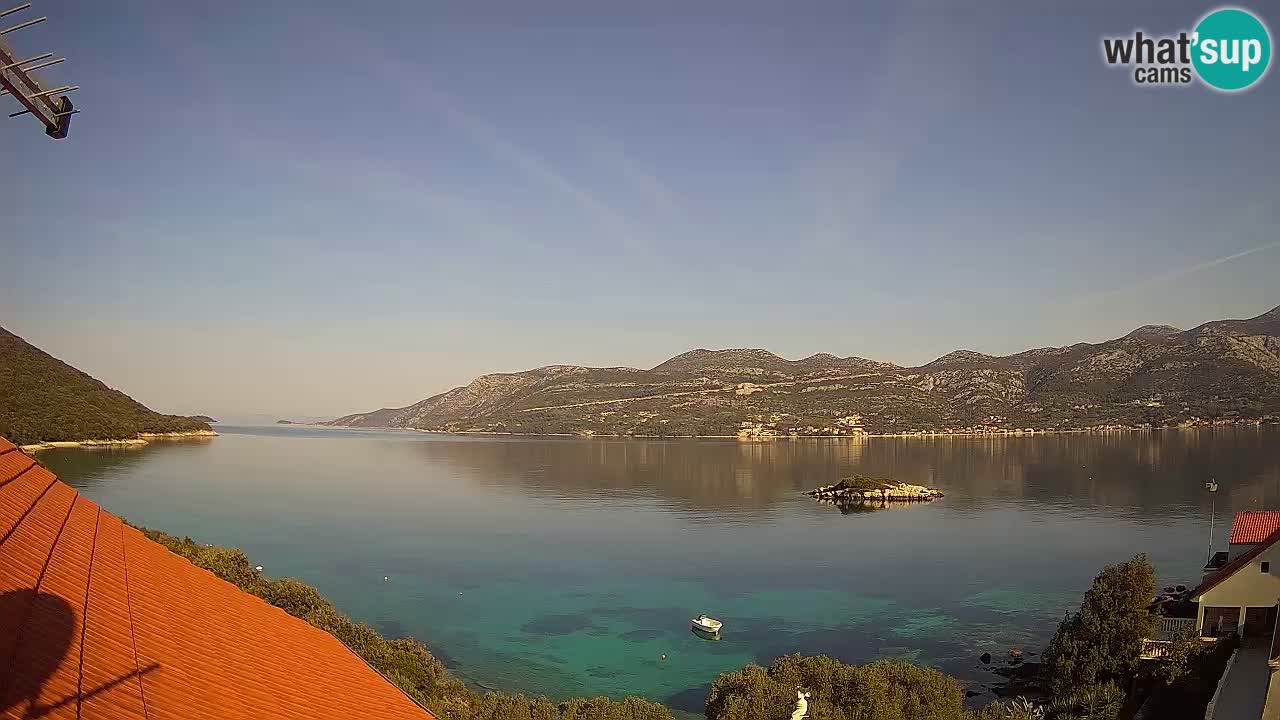 Live Korčula webcam – Tri Žala