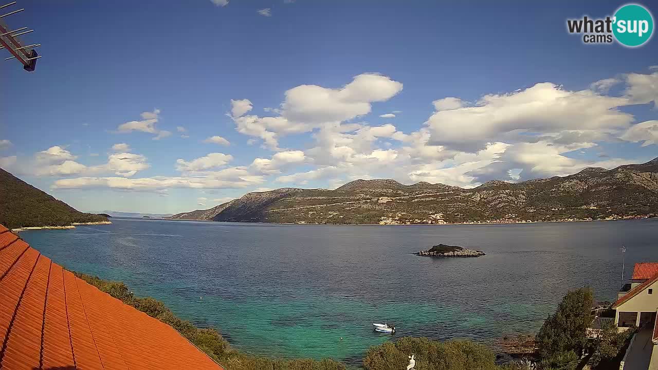 Korčula webcam en direct – Tri Žala Pelješac