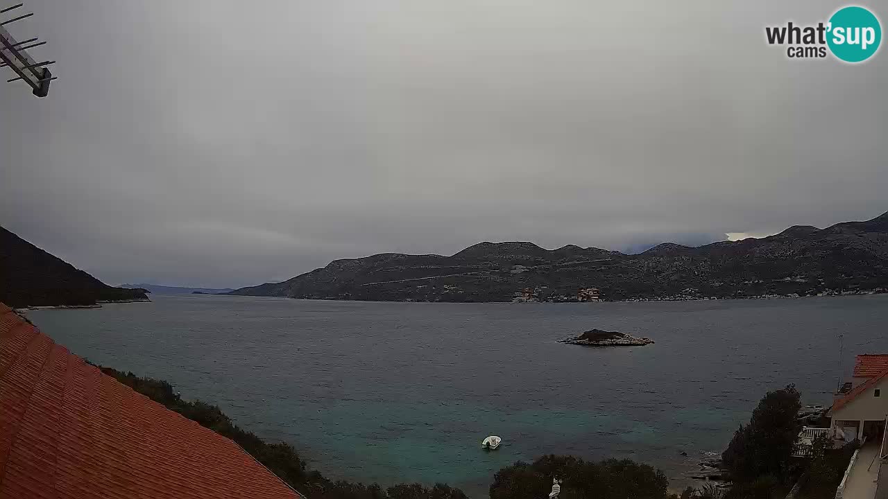 Live Korčula webcam – Tri Žala