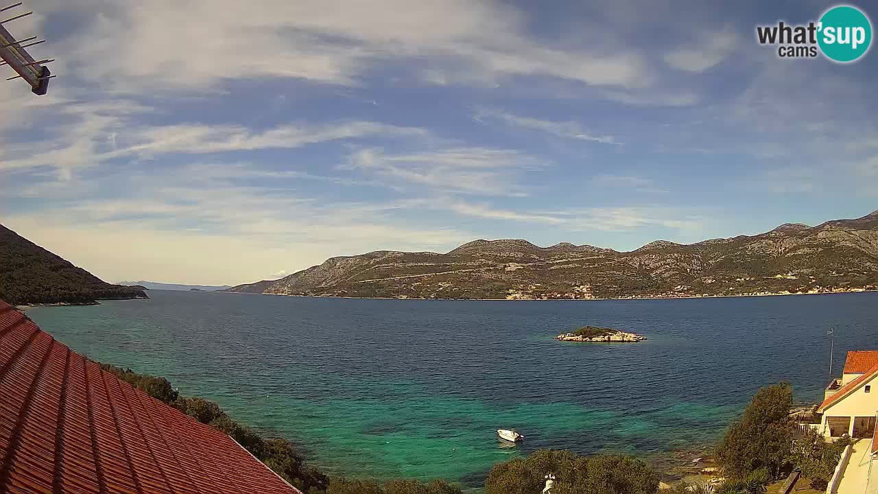 Camera en vivo Korčula – Tri Žala – Pelješac