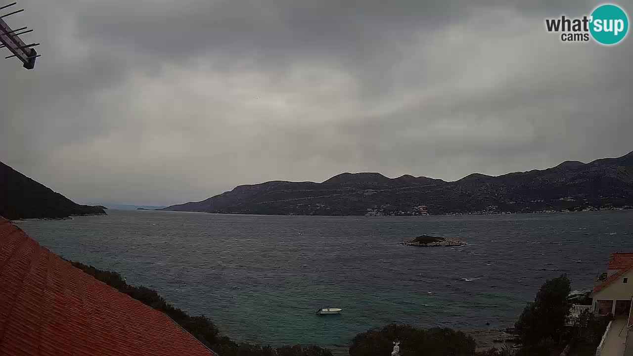 Korčula webcam en direct – Tri Žala Pelješac