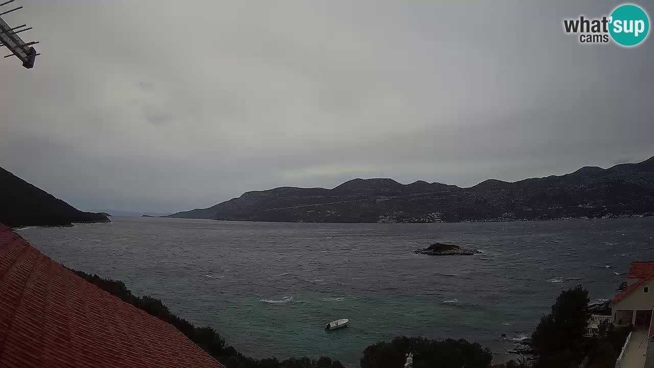 Korčula webcam en direct – Tri Žala Pelješac