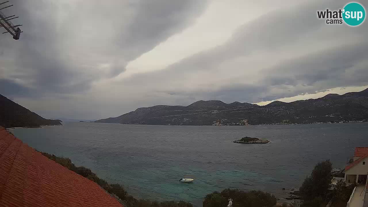 Live-Webcam Korčula Tri Žala – Pelješac