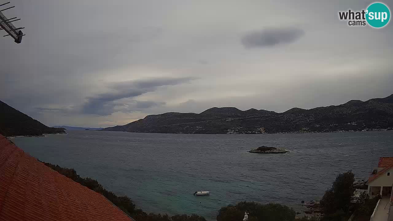 Live-Webcam Korčula Tri Žala – Pelješac