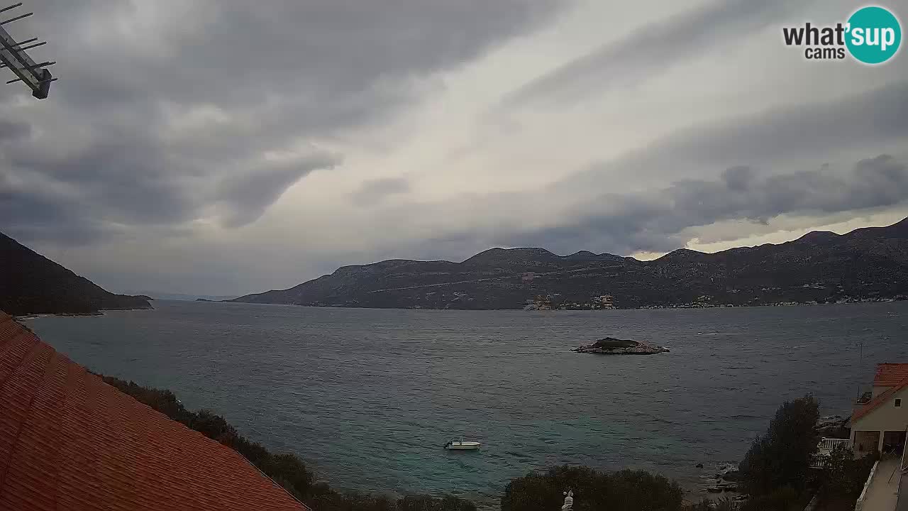 Korčula webcam en direct – Tri Žala Pelješac