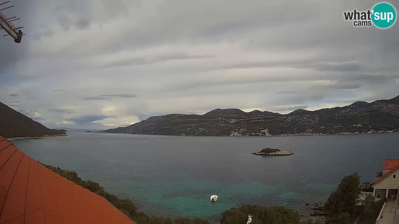 Live Korčula webcam – Tri Žala