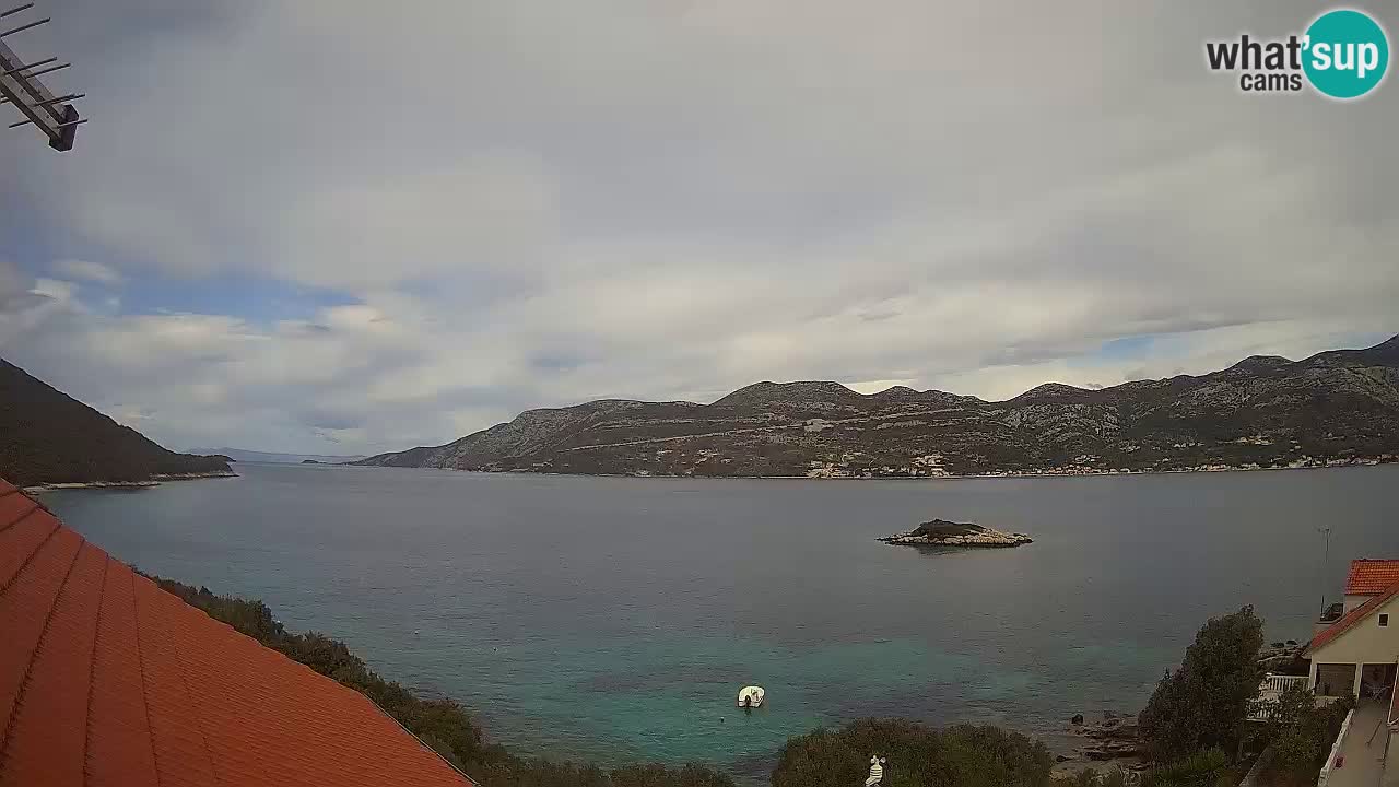 Live-Webcam Korčula Tri Žala – Pelješac