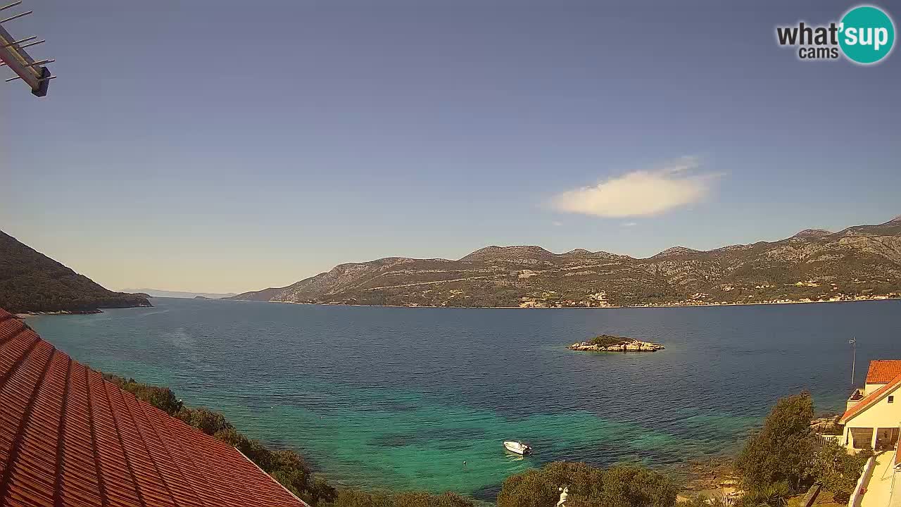 Korčula Web kamera Tri Žala