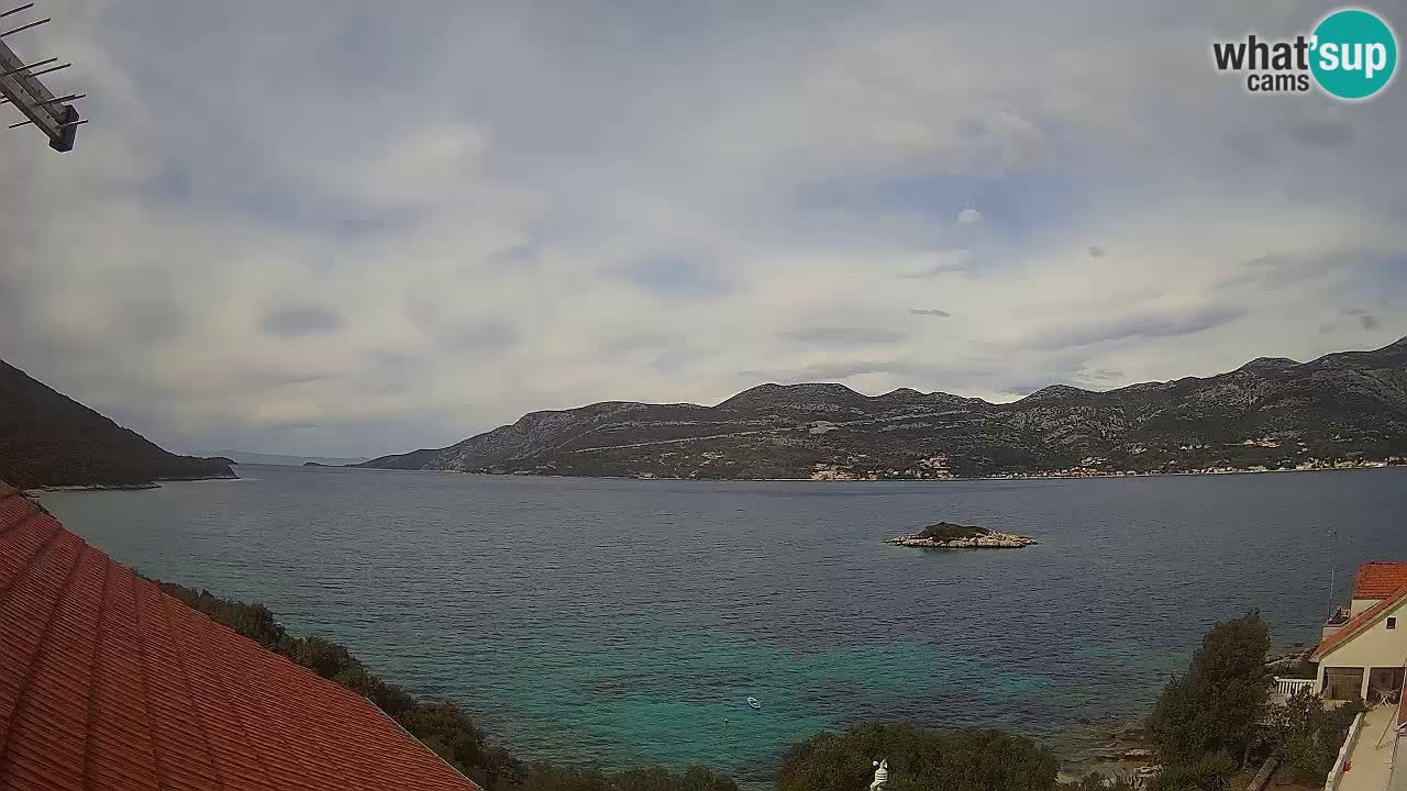 Live-Webcam Korčula Tri Žala – Pelješac