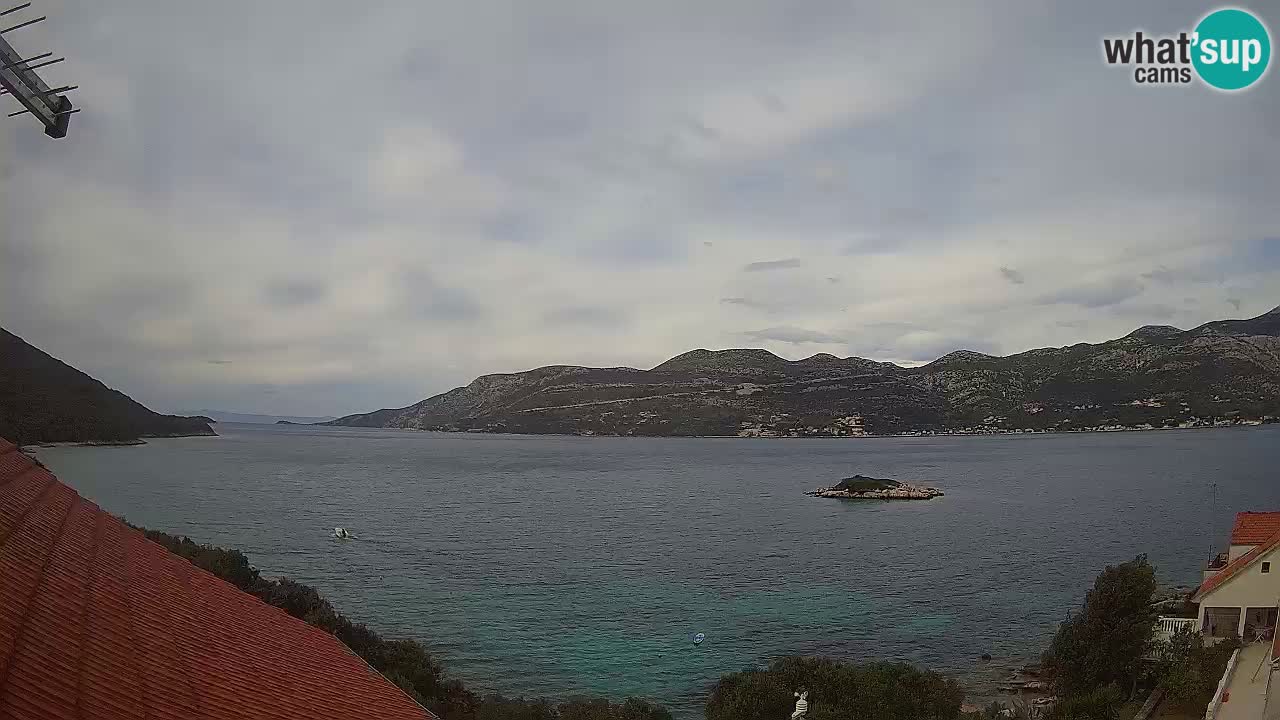 Korčula webcam en direct – Tri Žala Pelješac