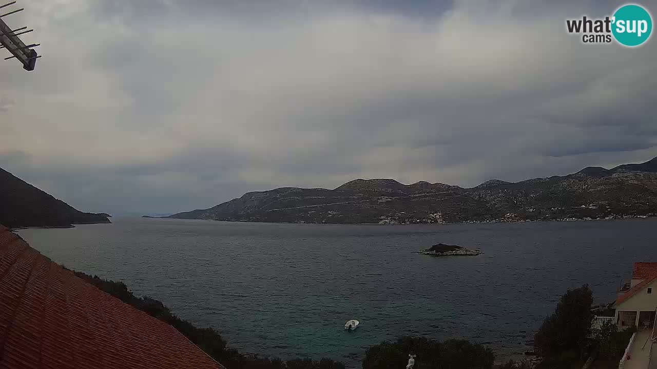 Korčula webcam en direct – Tri Žala Pelješac