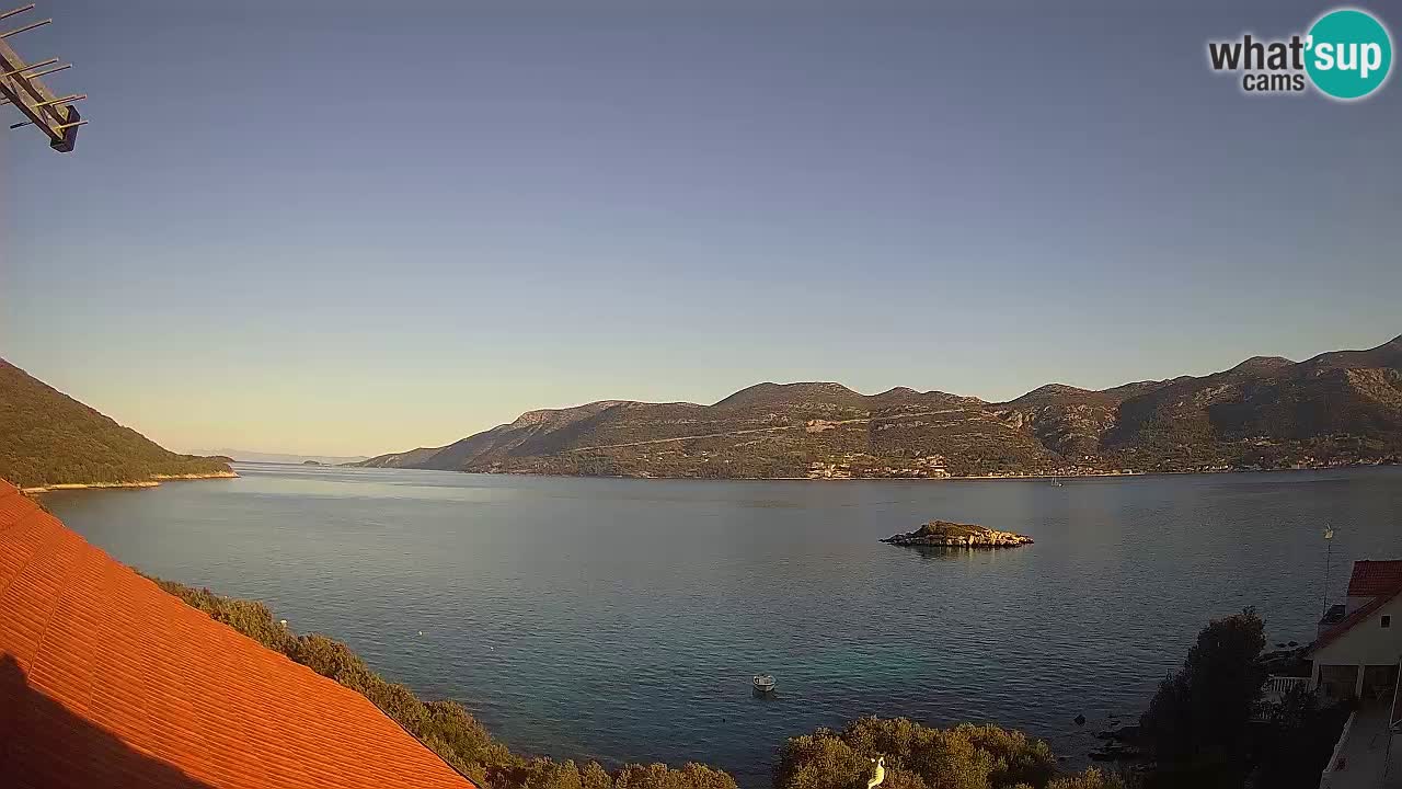 Live-Webcam Korčula Tri Žala – Pelješac