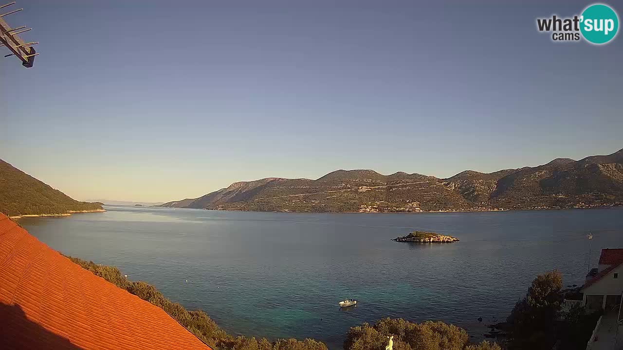 Live-Webcam Korčula Tri Žala – Pelješac