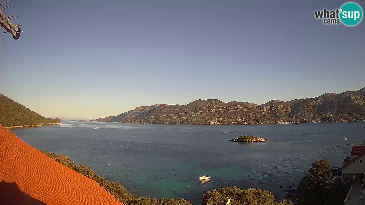 Korčula webcam en direct – Tri Žala Pelješac