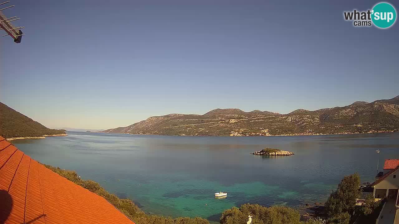 Korčula Web kamera Tri Žala