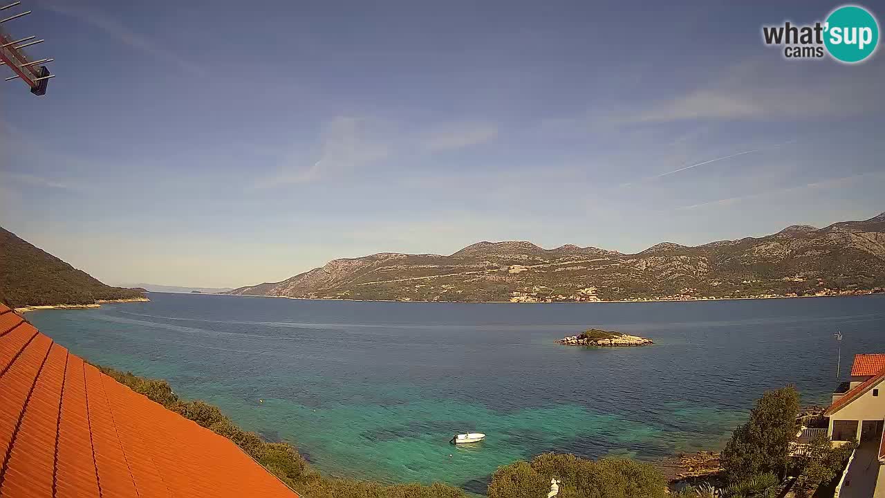 Live-Webcam Korčula Tri Žala – Pelješac