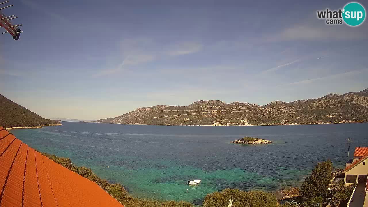 Korčula webcam en direct – Tri Žala Pelješac