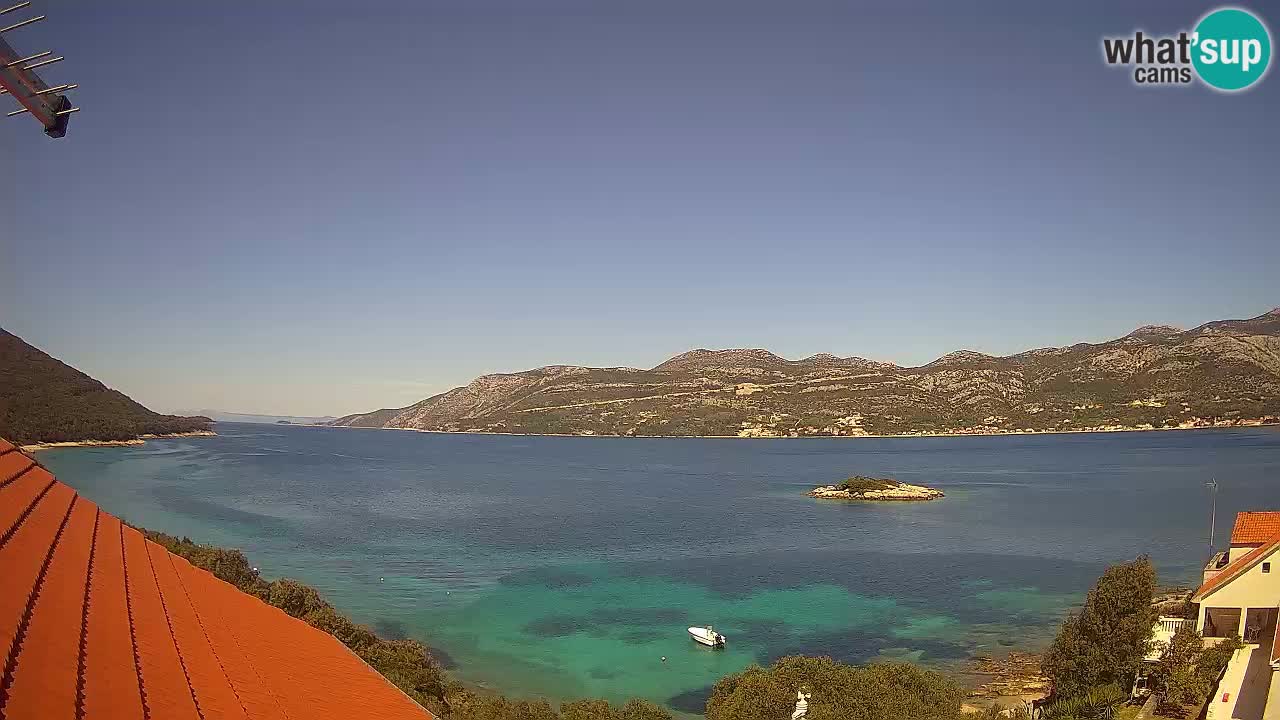 Korčula Web kamera Tri Žala