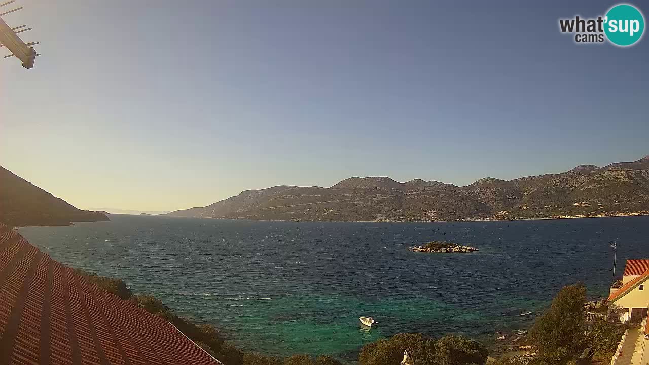 Korčula Web kamera Tri Žala